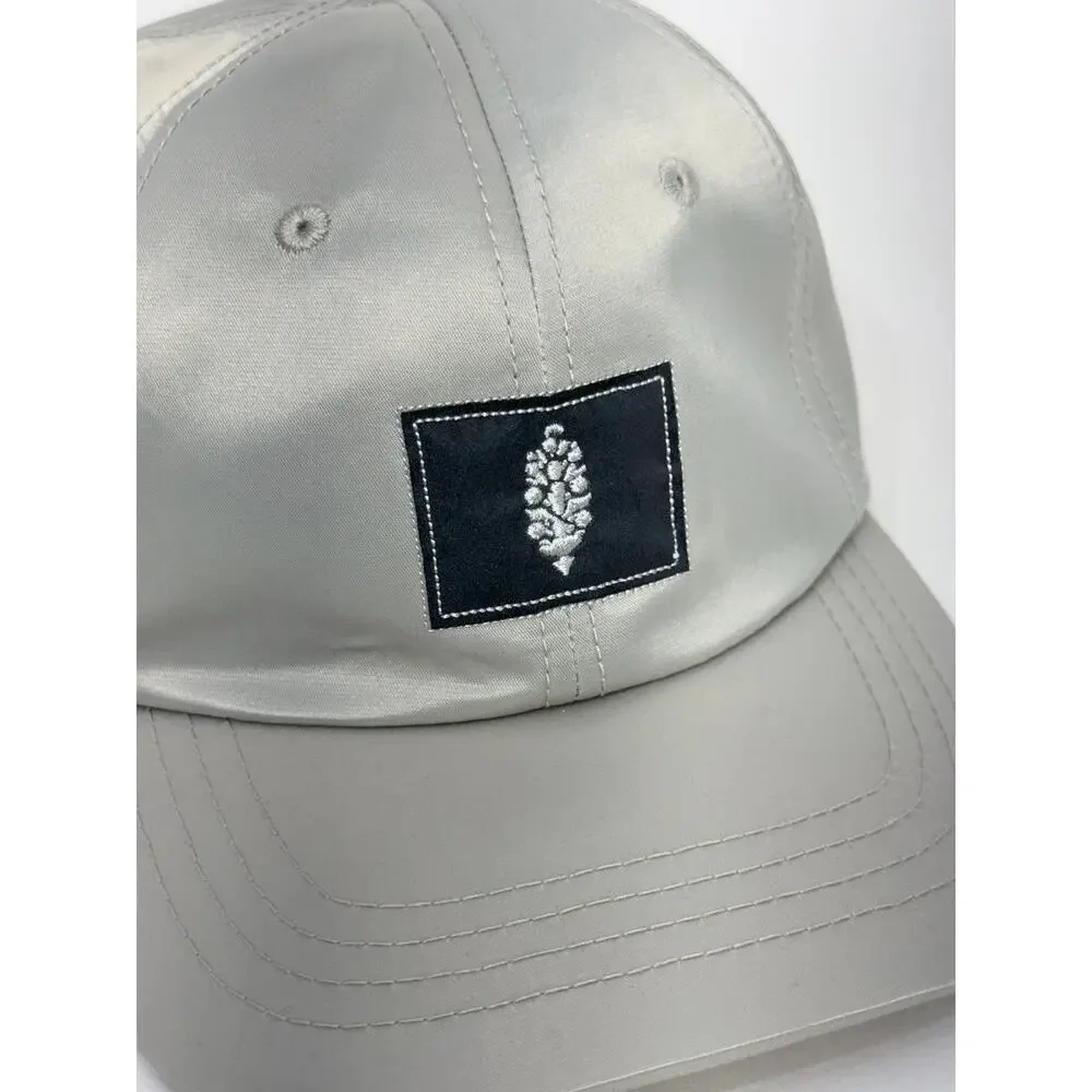 Free People FP Movement Silver Simple Stunner Baseball Cap